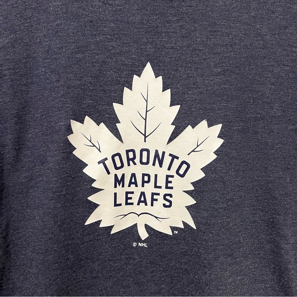3/$20 ✨ NHL Toronto Maple Leafs Salt and Pepper Blue T-Shirt - Picture 3 of 5
